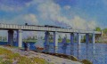 Le pont ferroviaire d’Argenteuil II Claude Monet